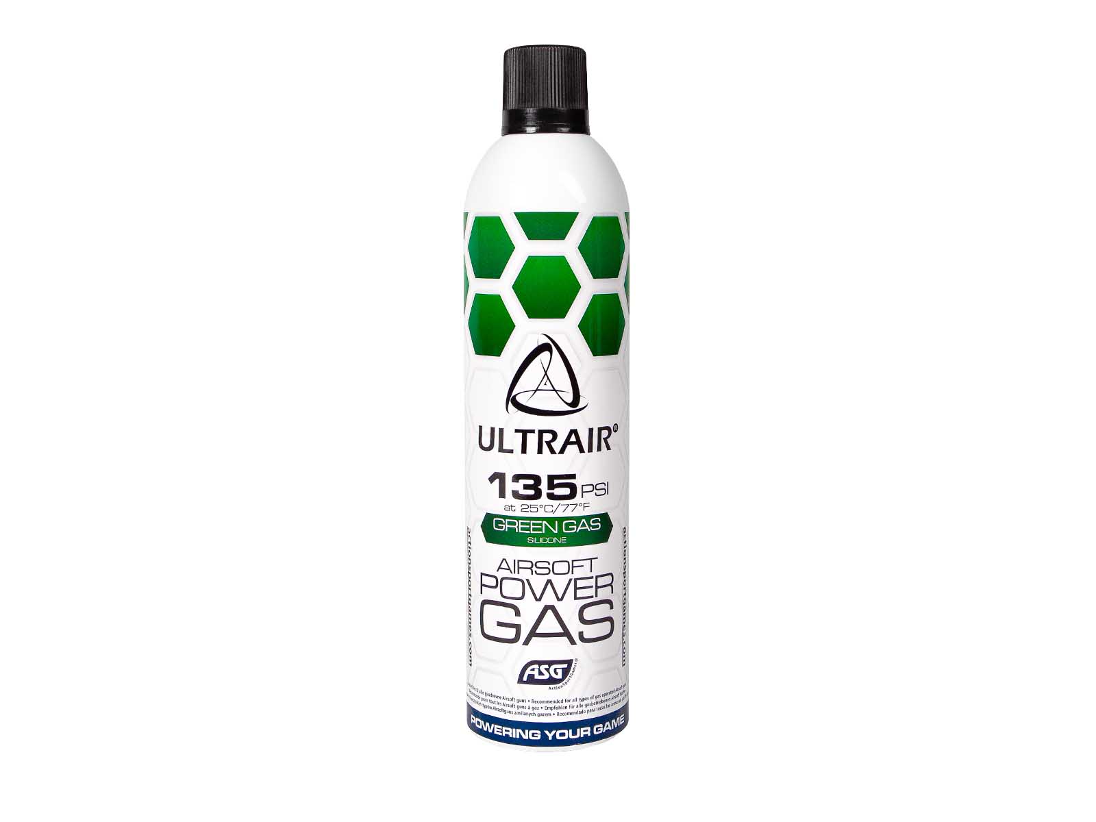 Αέριο SOFT ULTRAIR Power 570ml 135 PSi Silicon Green