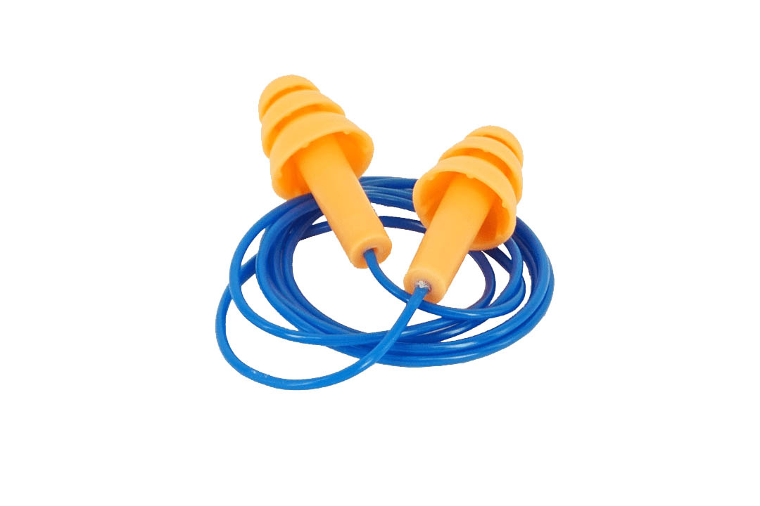 Ζεύγος ωτοασπίδες σιλικόνης με σχοινάκι EARMOR M04