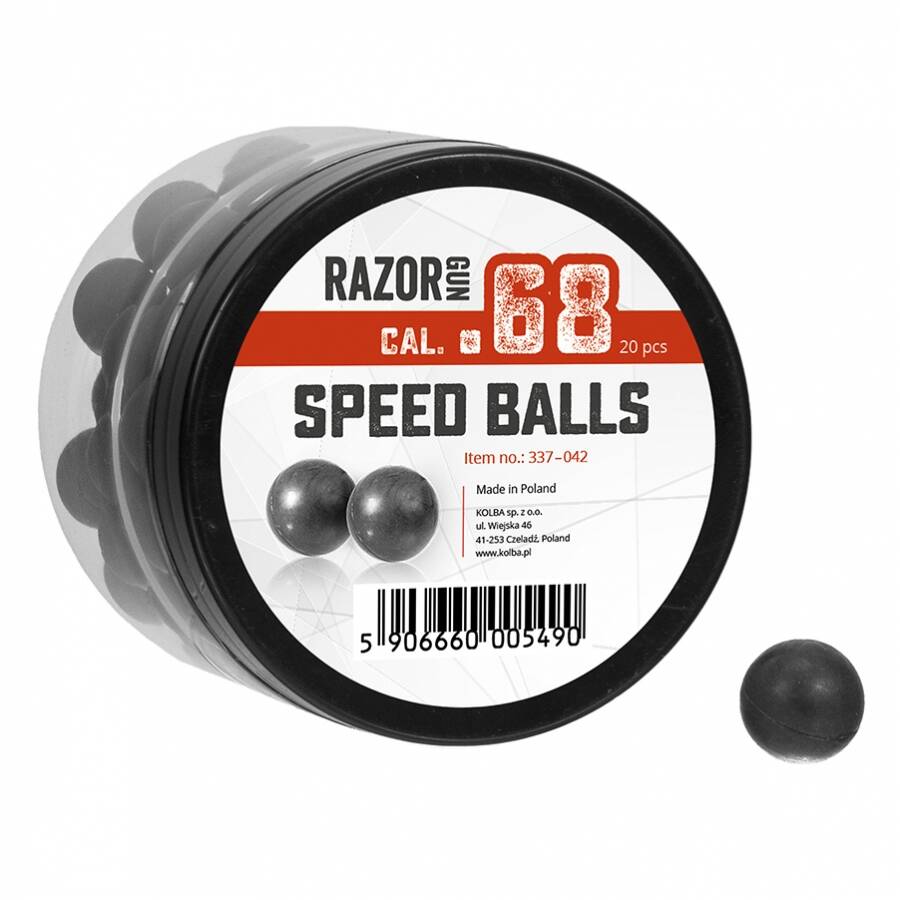 RazorGun - Rubber Bullets RAM .68 for Umarex T4E HDS & SG-68