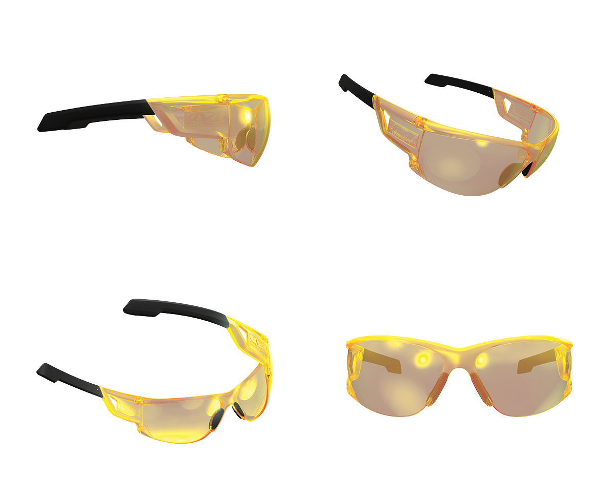 Γυαλιά MECHANIX Type-N S2 Amber Lens / Black Frame