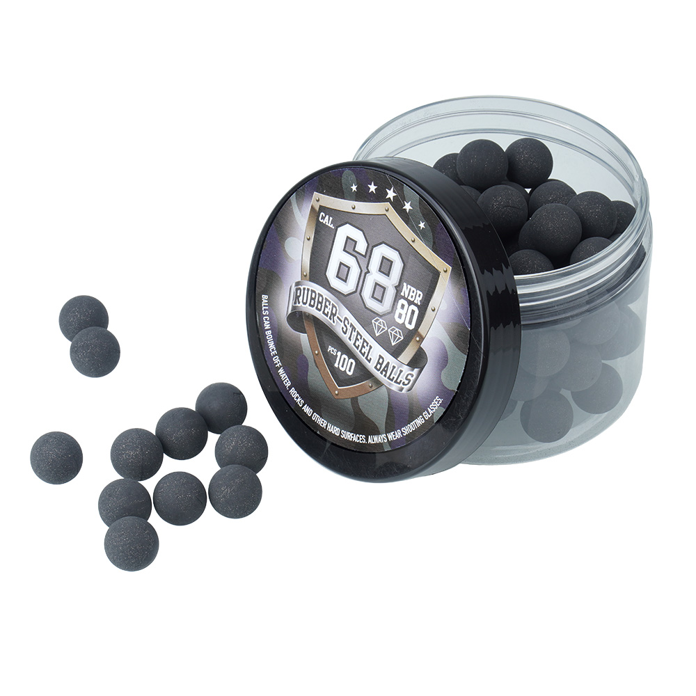 Byrna - Guard Power Rubber-Metal Projectiles - Caliber .68