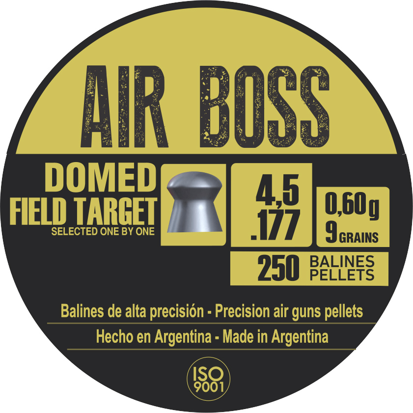 Βλήματα APOLO AIR BOSS DOMED Field Target 4,50mm / 250