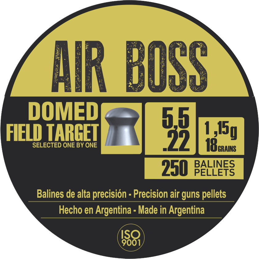 Βλήματα APOLO AIR BOSS DOMED Field Target 5,50mm / 250