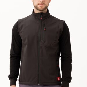Armadillo® Salina Softshell Γιλέκο Μαύρο