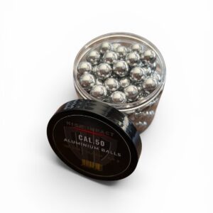 EXCLUSIVE Alu Balls | glass breaker bullets | 2.8gr | Cal 0.50 | 125pcs