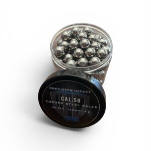 Chrome steel balls | Glass breaker balls - HDR | HDP.50 | Cal 0.50 | 125pcs