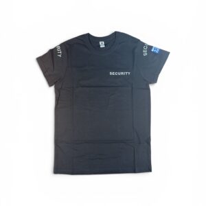 Μπλουζάκι T-shirt Security Κεντητό Μαύρο